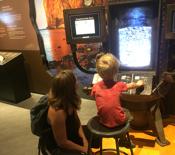 Family at Canadian Museum of Nature, Ottawa