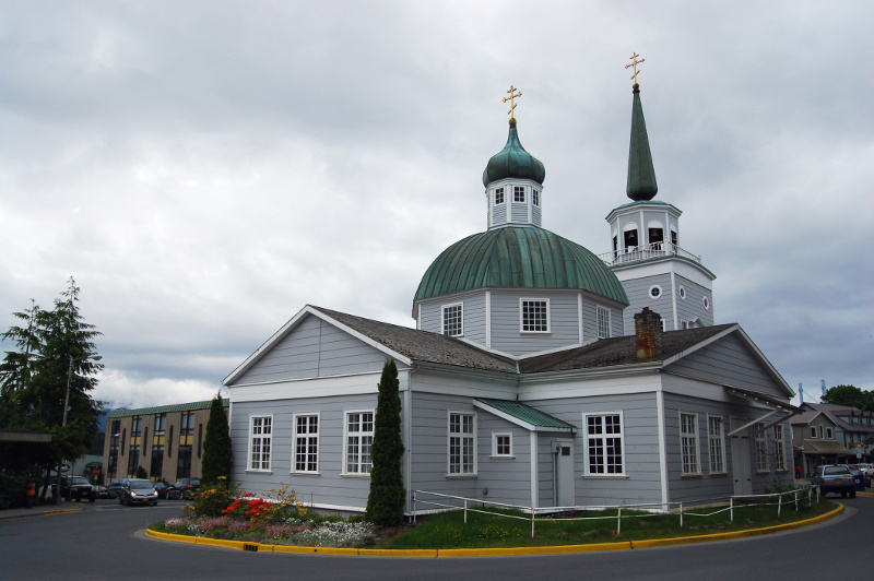 St Michael's Russian Orthodox Church in Sitka, Alaska. Image: Getty