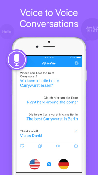 iTranslate Voice screenshot