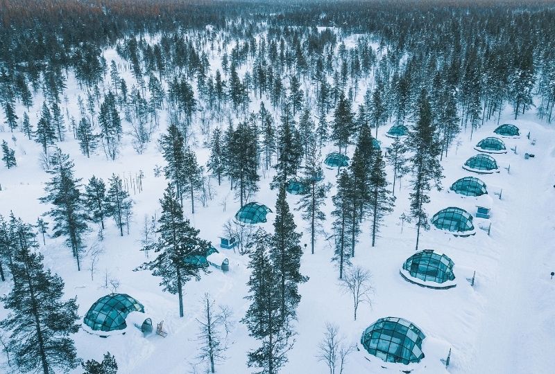 Image of Kakslauttanen Arctic Resort in Finland