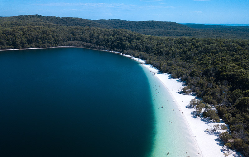 Lake Mckenzie by Matthew Coles for Kingfisher Bay Resort