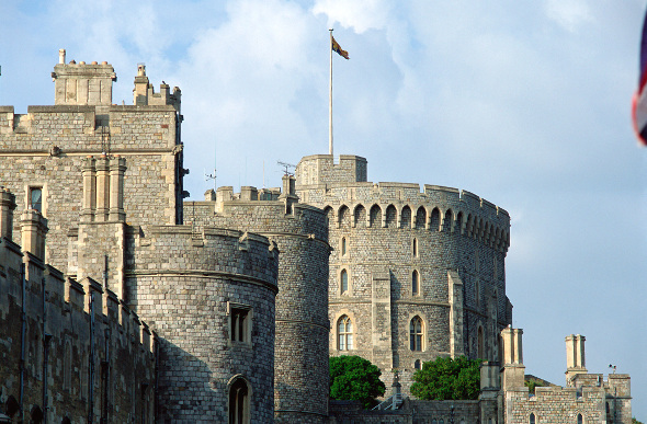 Windsor Castle in England.