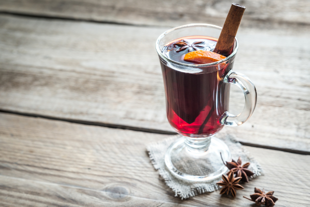A cup of mulled wine