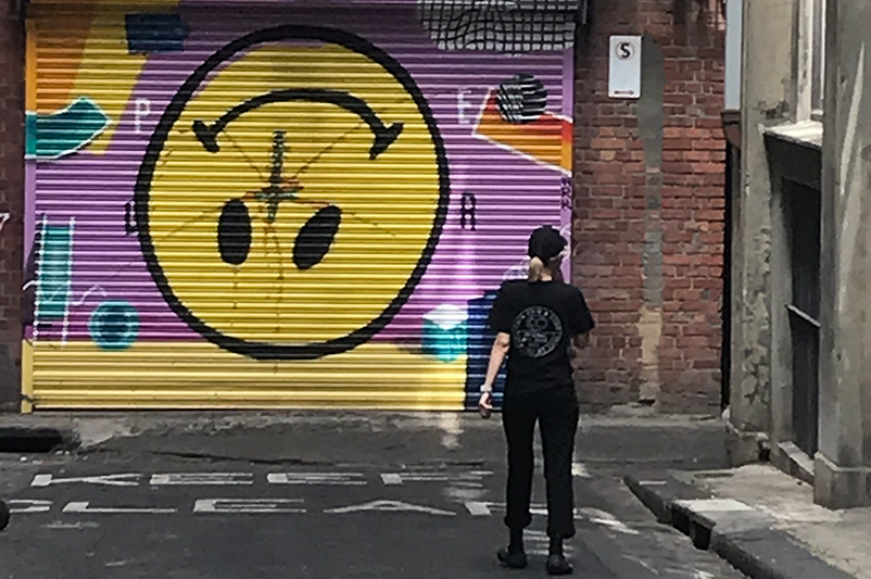 Street art in Melbourne's laneways