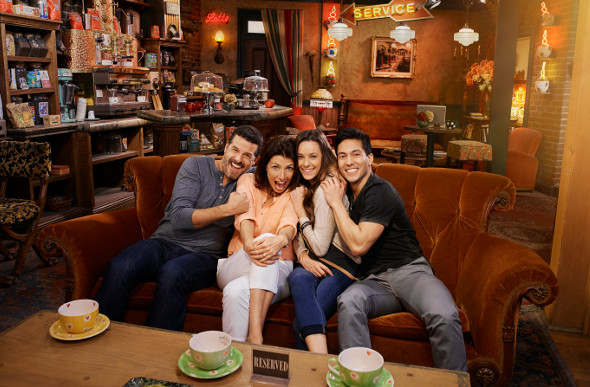 The Central Perk set from the TV show Friends at Warner Bros.