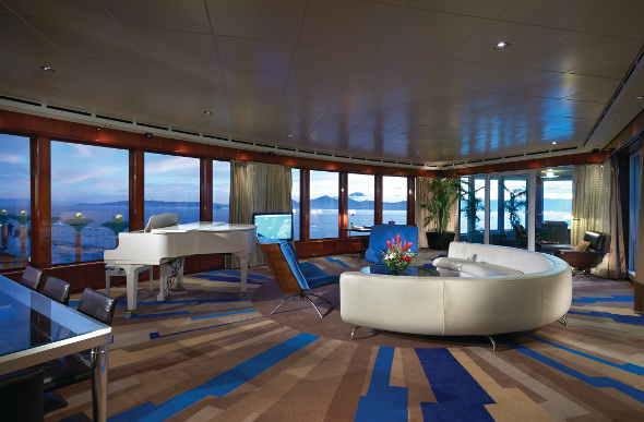 The Haven Garden Villa living space.