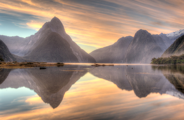 Milford Sound, New Zealand.