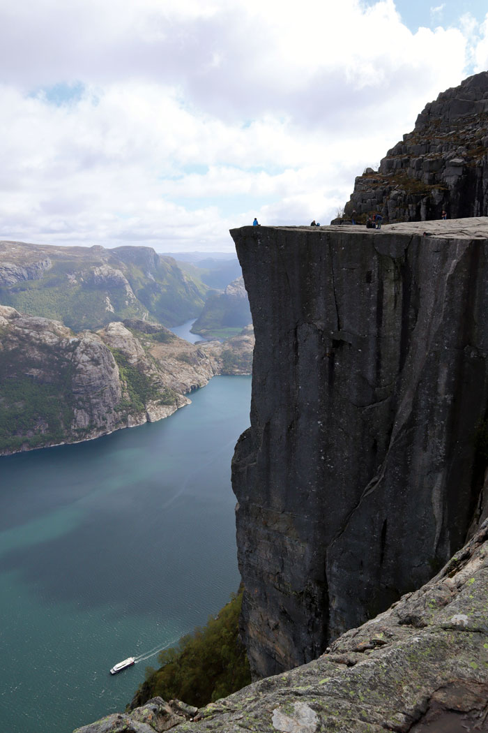 Norway's pulpit rock is one of the most stunning natural attractions