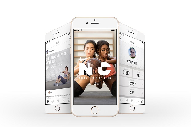 Nike+ Training Club. Photo: Courtesy.