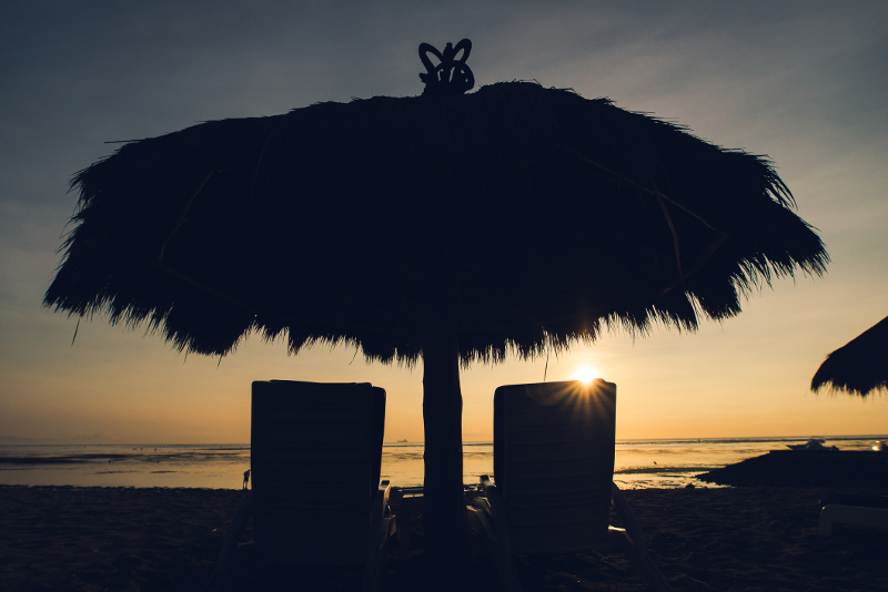 Sunset in Nusa Dua