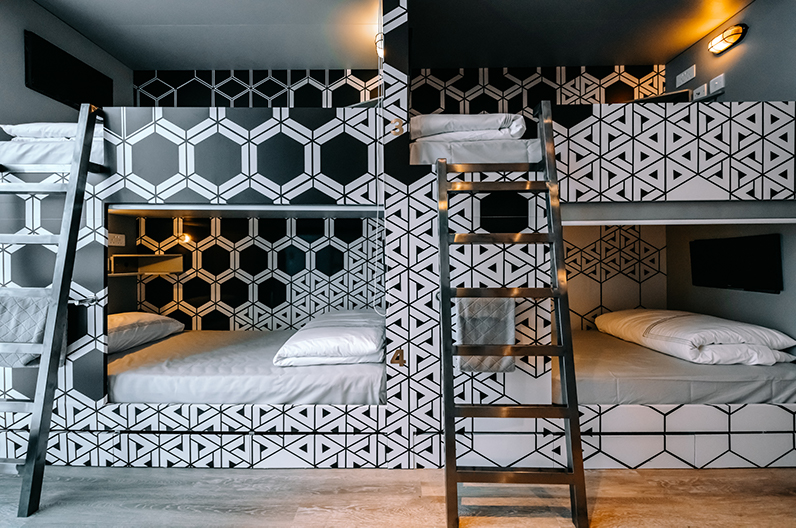 Shared-style room at Mojo Nomad Hong Kong
