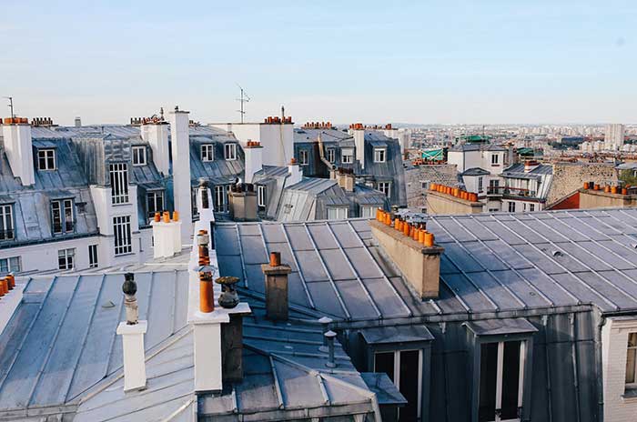 Parisian rooftops