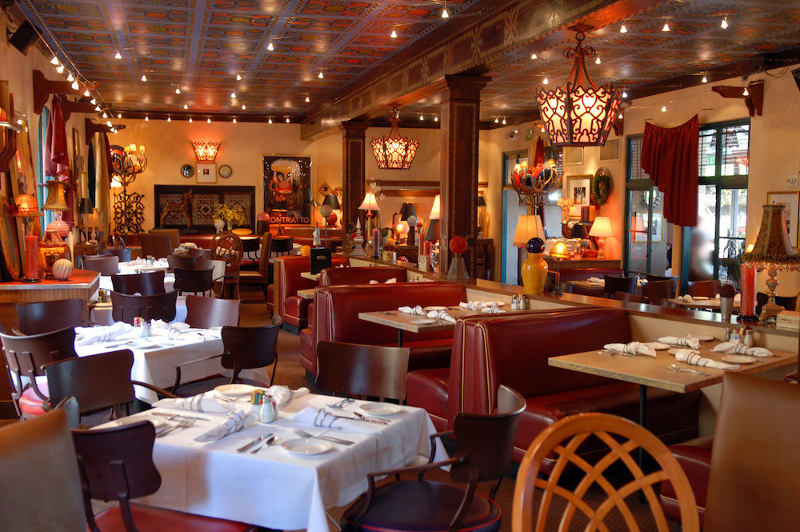 The interiors of The Prado at Balboa Park restaurant