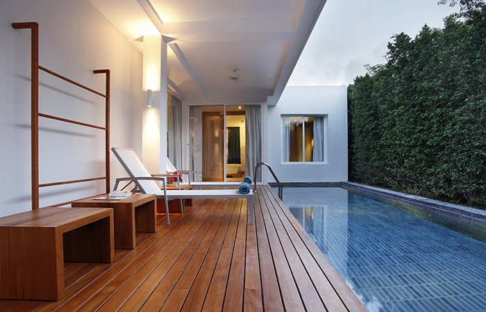 Kick back in a private pool villa at Vibe Phuket.