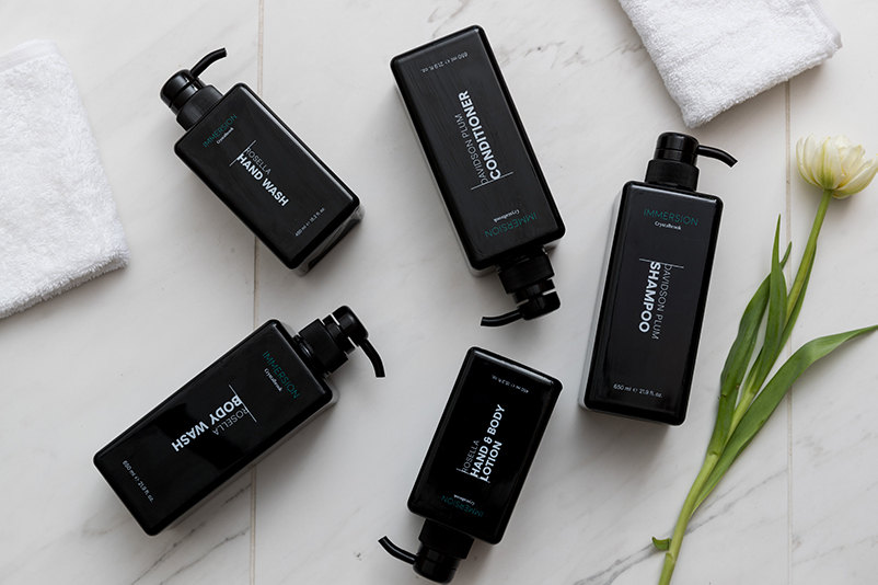 bathroom amenities at Riley, Cairns
