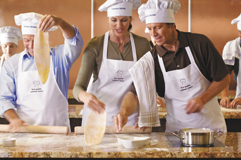 oceania cruise culinary training
