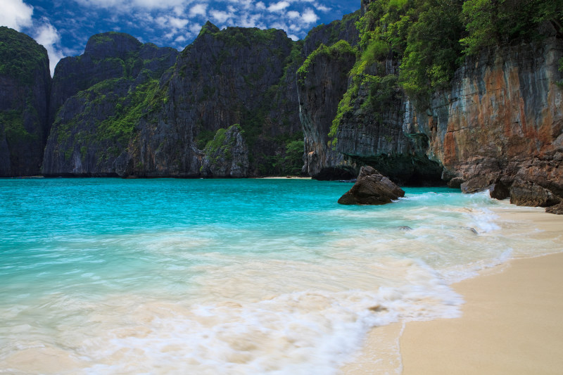 Maya Bay, beach in Thailand
