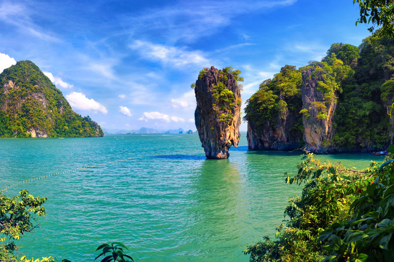 Ko Tapu island in Thailand