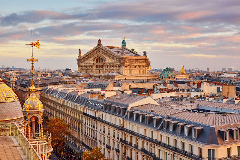 Palais Garnier monument, Paris, France