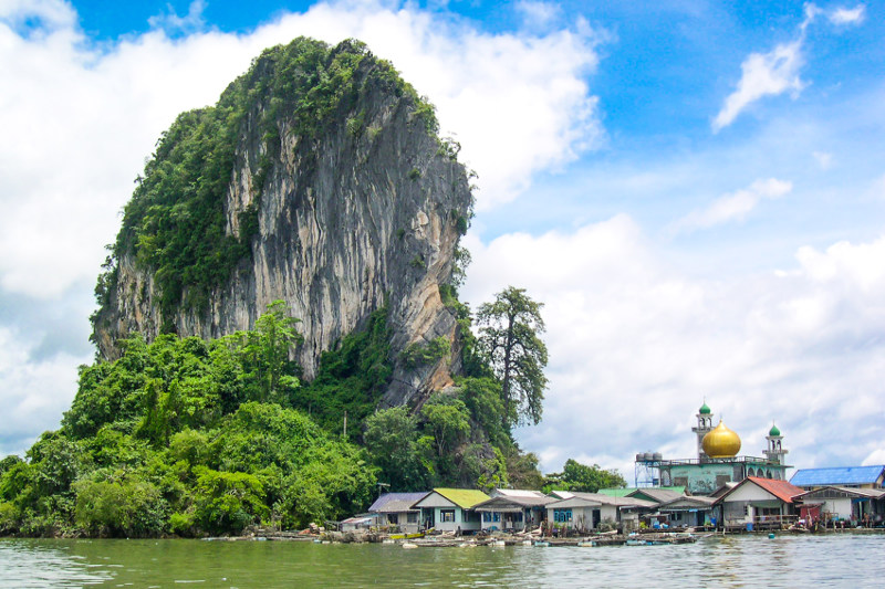 Koh Panyee village in Thailand