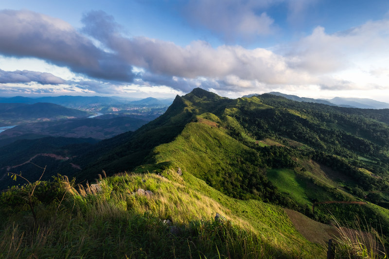 Hilltop of The Golden Triangle, Thailand