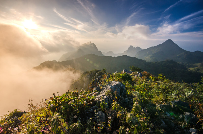 Chiang Mai hills, Thailand