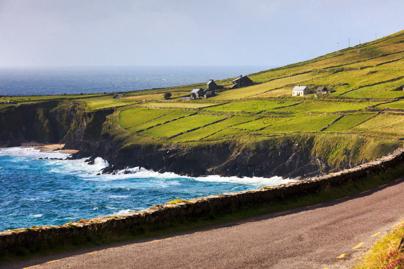Sea Head along the Dingle peninsula, Ireland