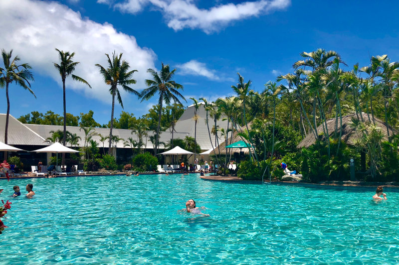 main pool at hamilton island