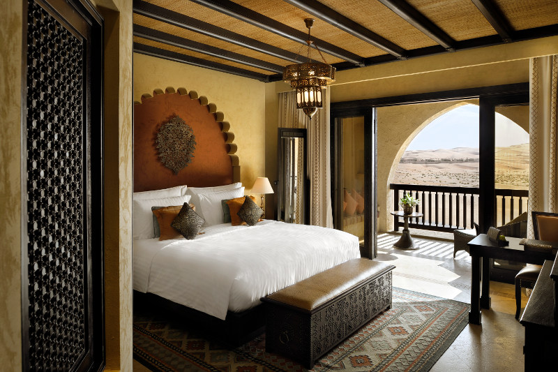 luxury hotel room in desert luxury hotel room in desert