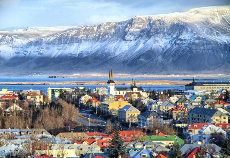 Reykjavik in Iceland