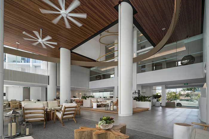 Lobby at Riley, A Crystalbrook Collection Hotel