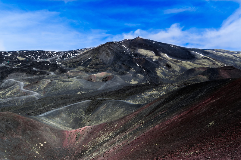 Explore the otherworldly environs of the Mt Etna volcano.