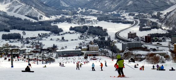 Ski Japon: Terrain d'Echigo Yuzawa