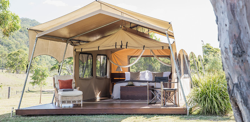 Glamping in Australia
