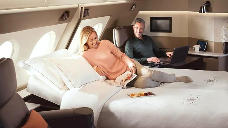 First Class Singapore Airlines A380