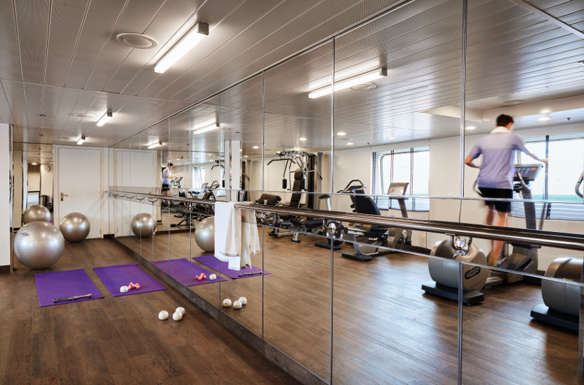 gym on board silver cloud