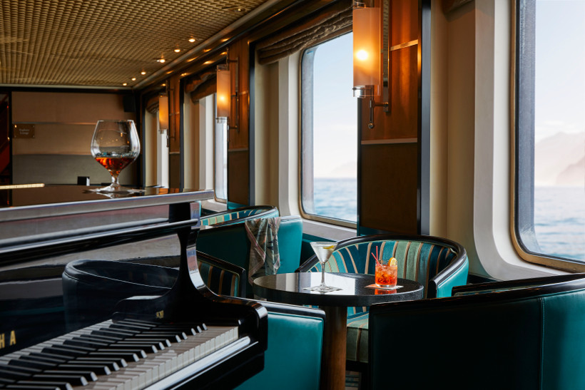 lounge onboard silver cloud cruise ship