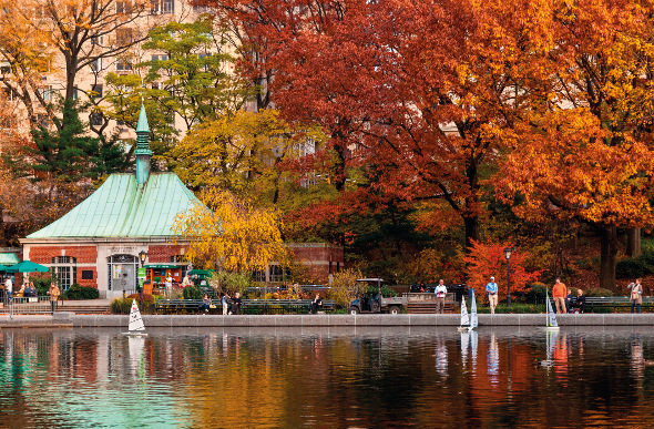 Conservatory Water in New York City