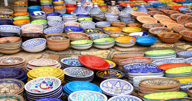 Colourful African Plates