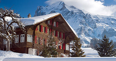 Ski Resort Near Grindelwald