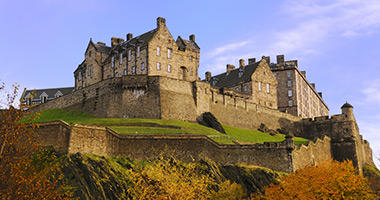 Visit Edinburgh Castle in Scotland