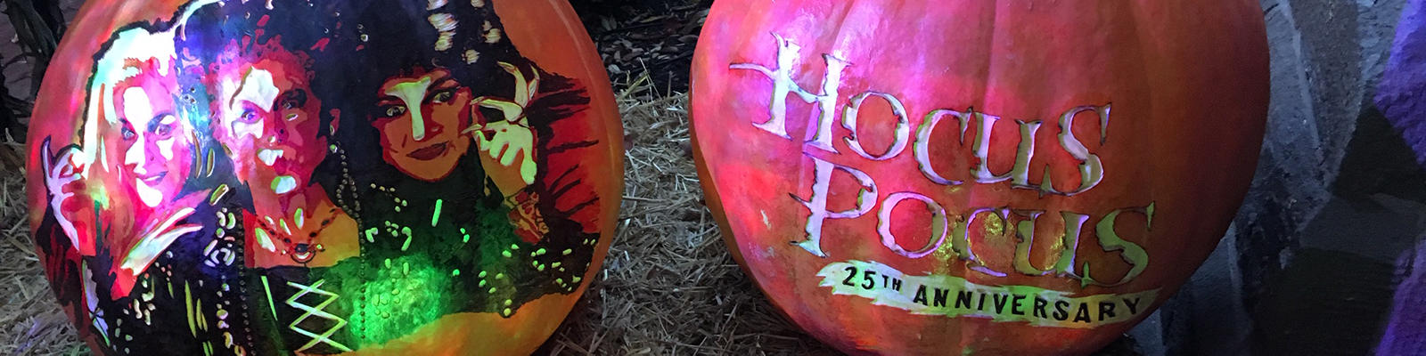 Hocus Pocus pumpkins