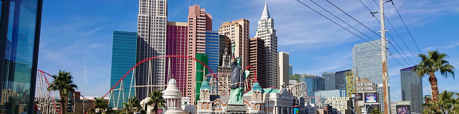 A view of Las Vegas, NV by day