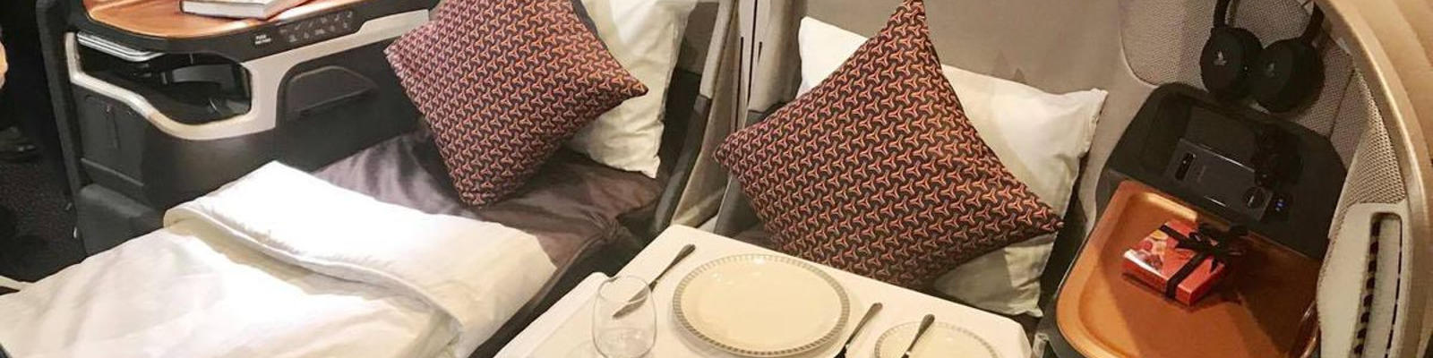 First Class Singapore Airlines A380