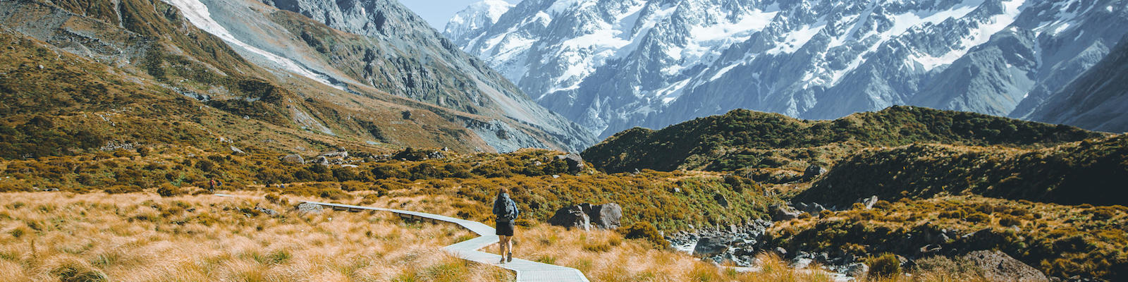 hiking in new zealand south island