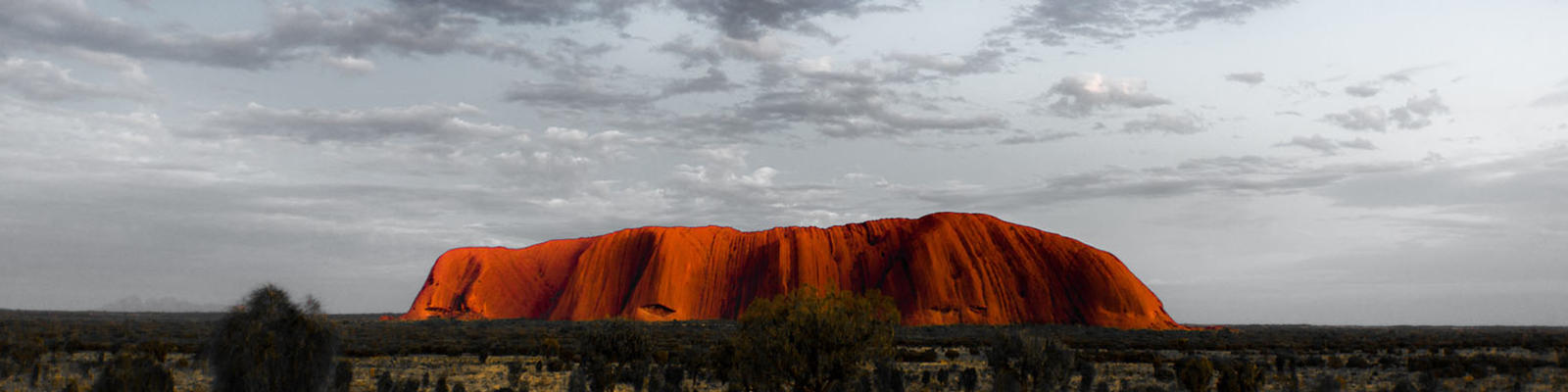 uluru at sunrise