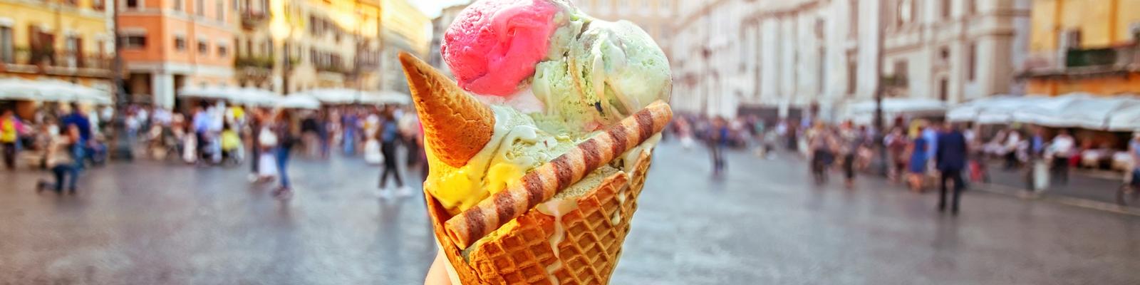 Gelato in Rome