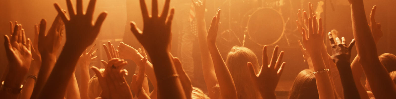 Concert moshpit