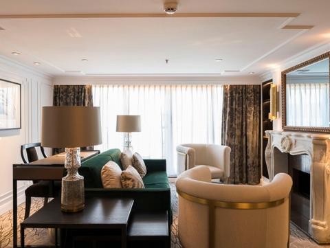 One-Bedroom Crystal Penthouse with French Balcony