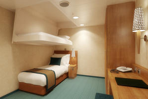 Interior Stateroom - Bunk Bed Style (1A)